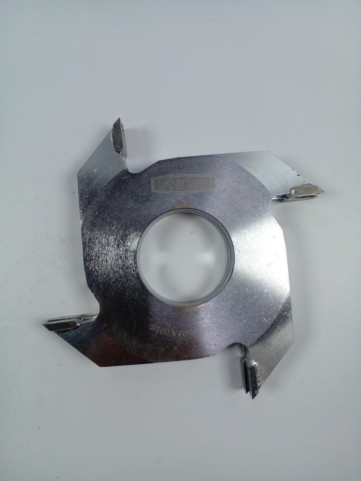 Fresa finger D 160 x Z 4 x eje 50mm - PASO 3,8mm (ancho 10mm)