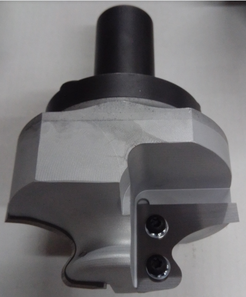 Vista 3 de Fresa CNC con insertos perfil complejo