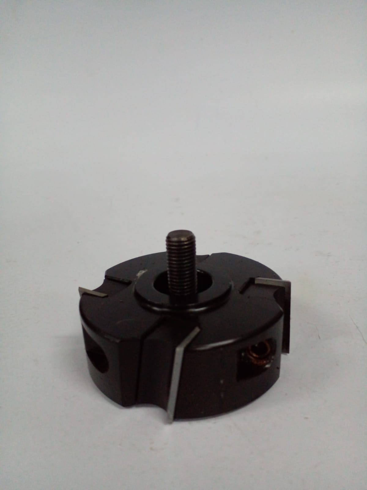 Vista 4 de Set de 2 fresas para pegadora de canto con eje HSK 25R - Ø 70 x 25 - Z4 DX/SX - (con insertos) FREZITE