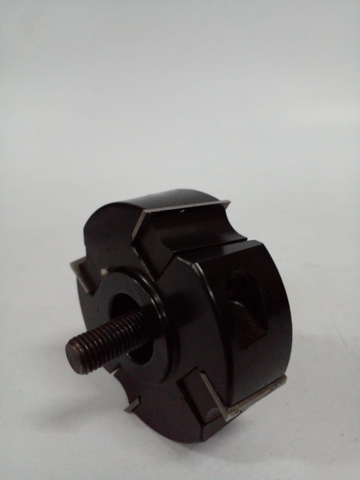Vista 6 de Set de 2 fresas para pegadora de canto con eje HSK 25R - Ø 70 x 25 - Z4 DX/SX - (con insertos) FREZITE